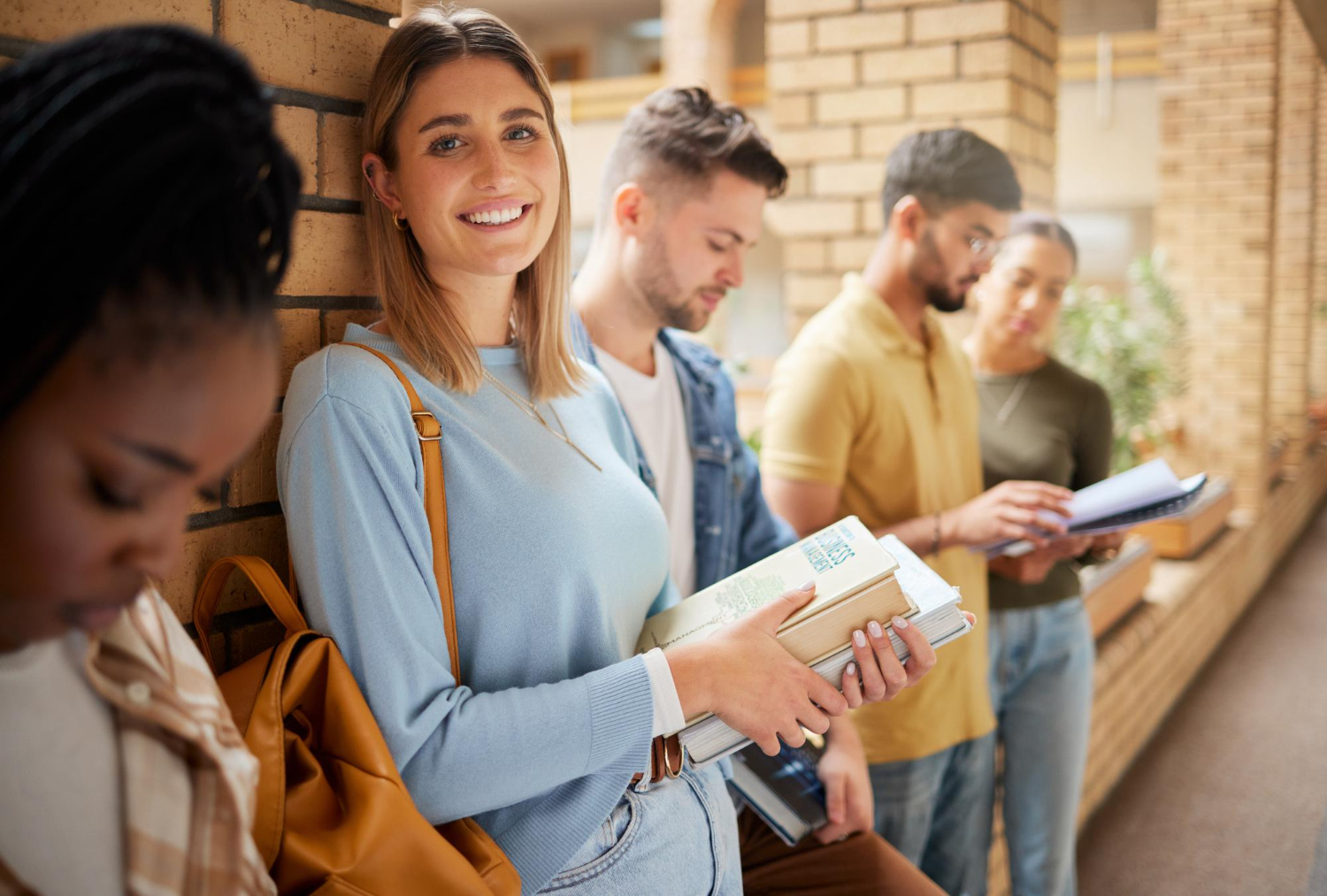 Groupe d'étudiants à Perpignan